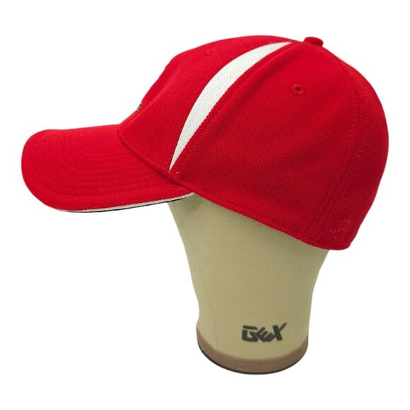 Louisville Cardinals ProFlex Fitted L/XL Cap Embroidered Logo Louie Baseball Hat - Picture 10 of 13